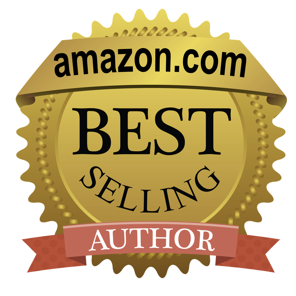 Amazon best selling author gold badge
