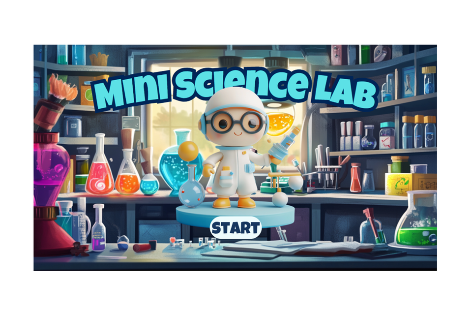 Mini science lab   kids interactive quiz game