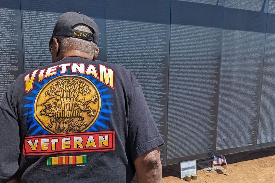 Vietnam veteran visiting twth