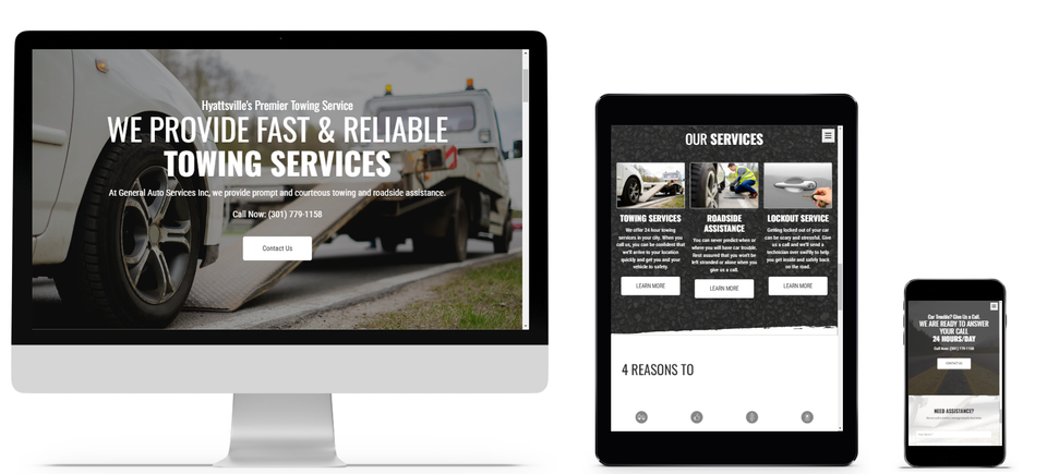 General auto services towing