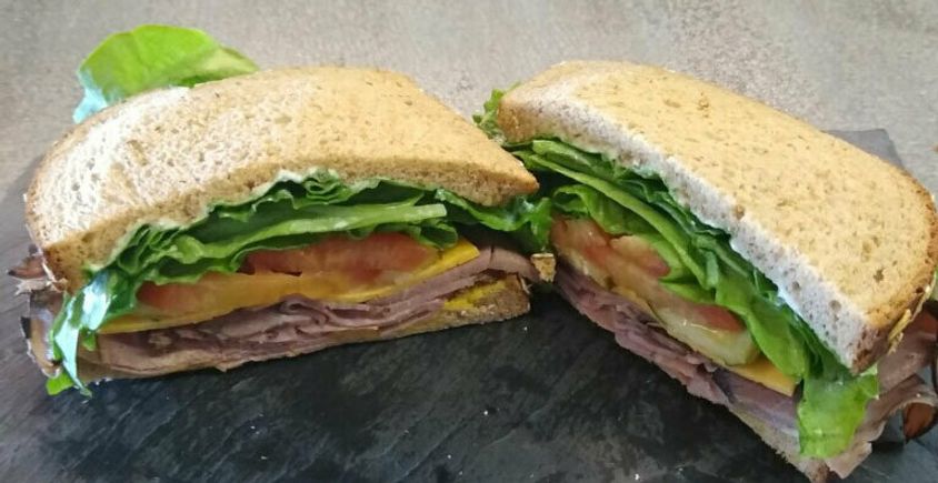 Roastbeef with chedder