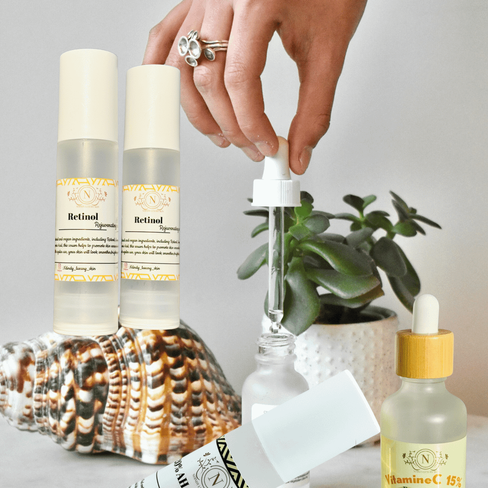 Serum retino acid glycolic vitaminc