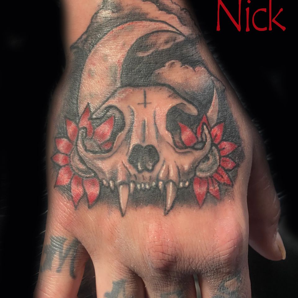 Nick cat skull