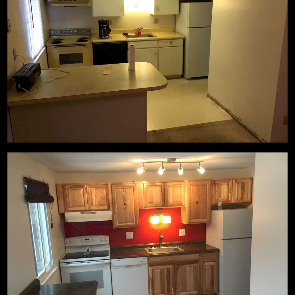 Before after
