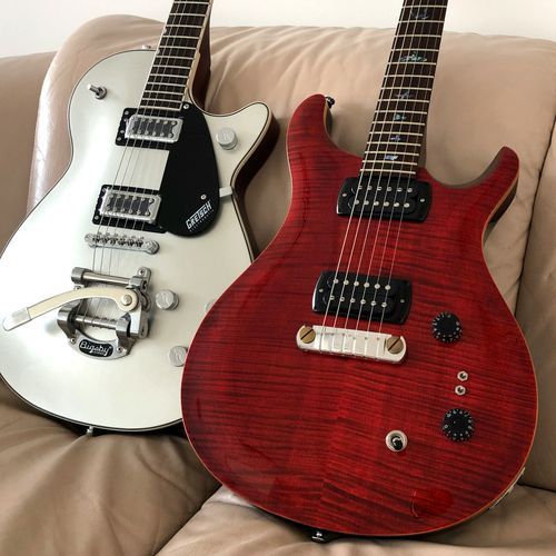 Vintage electric guitars