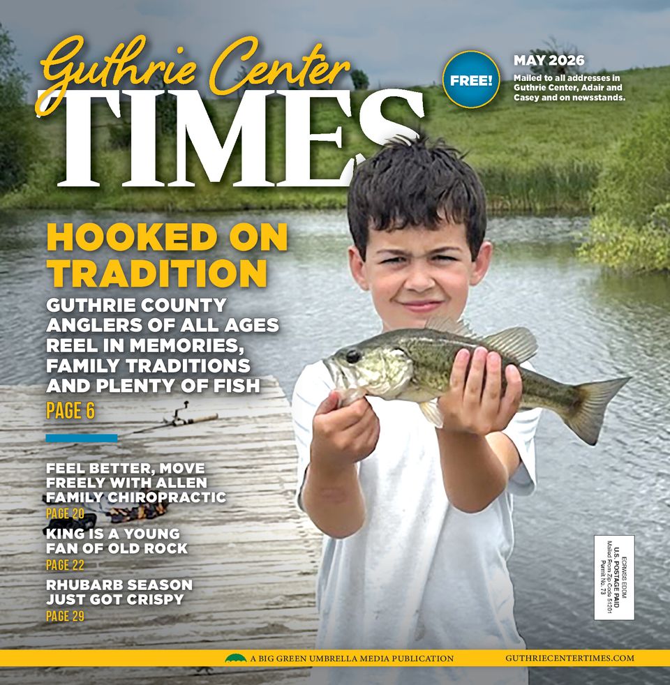 Guthrie center times   may 2026