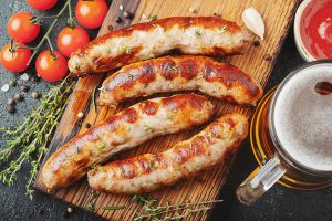 Brats pizza