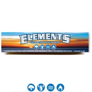 Elements king size rice papers