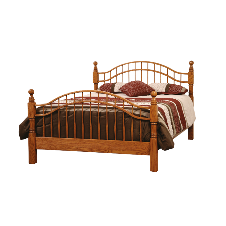 Laurel victorian queen bed   1115