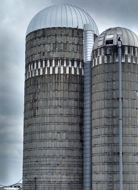 concrete stave silo