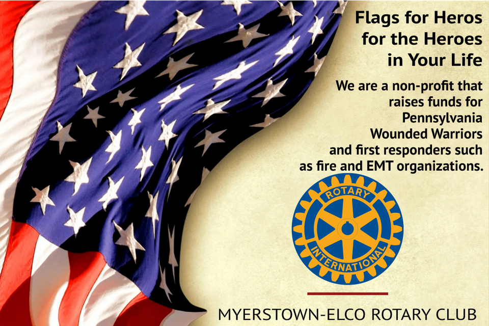 Rotary flags
