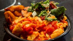 Ma maebelle's one love cafe stewed ackee with codfish