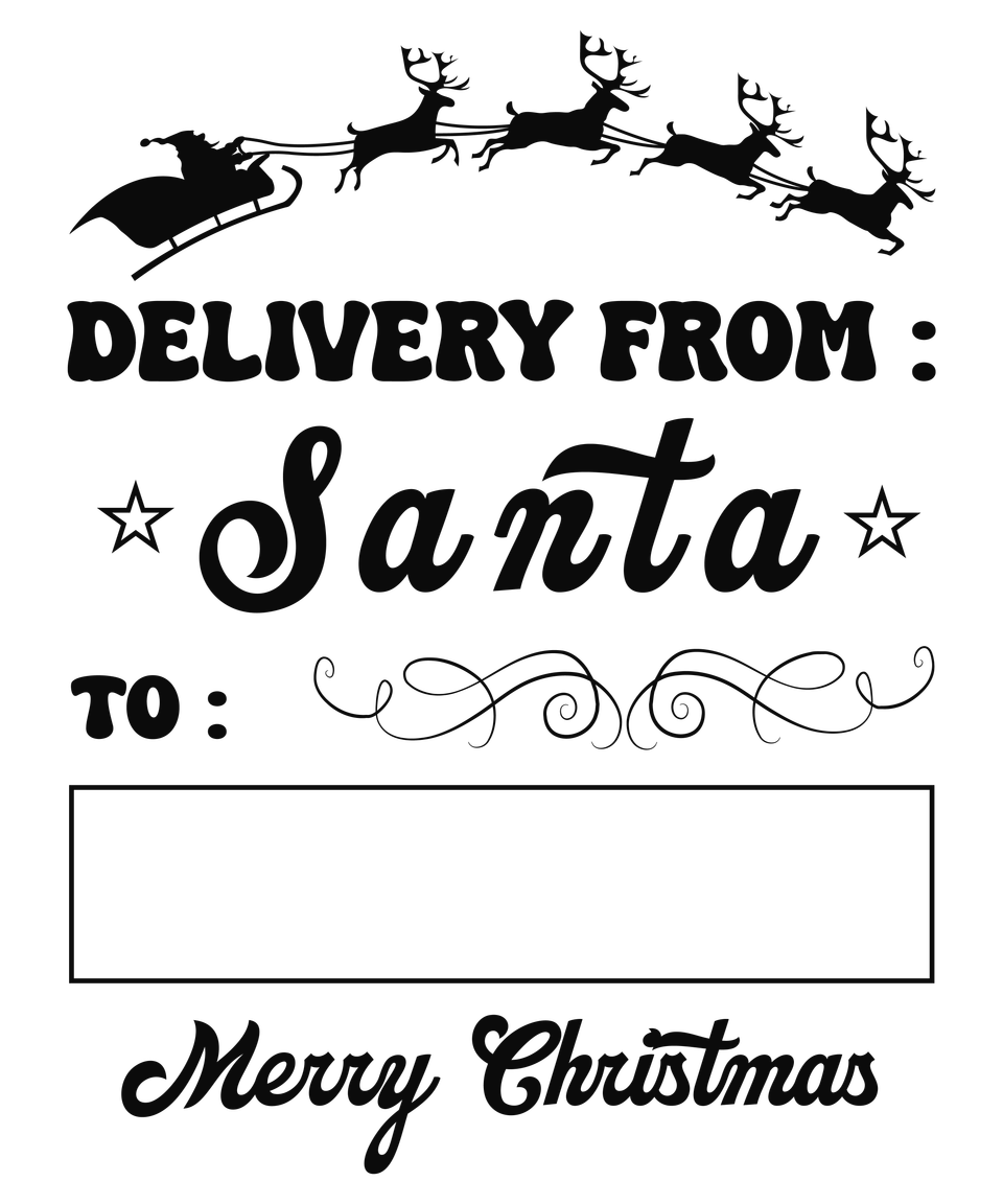 Season   christmas santa sack delivery from santa 07 black