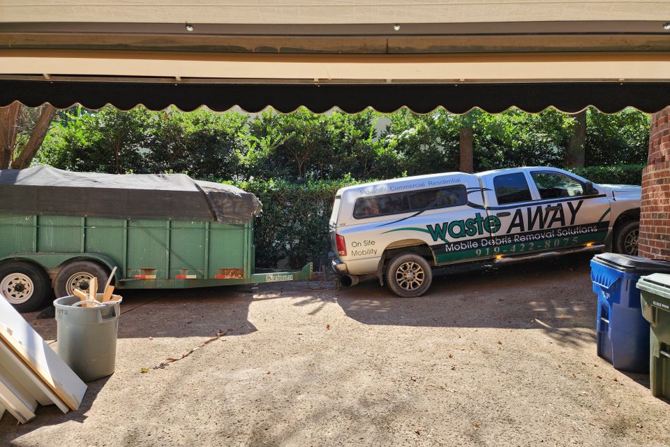 Waste Away, Waste Away Debris Removal, Debris Removal Services Wake County, Debris Removal Services Johnston County, Debris Removal Services Franklin County, Debris Removal Services Harnett County