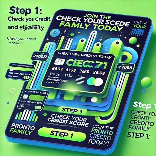 Join pronto credito step 1 ad half size
