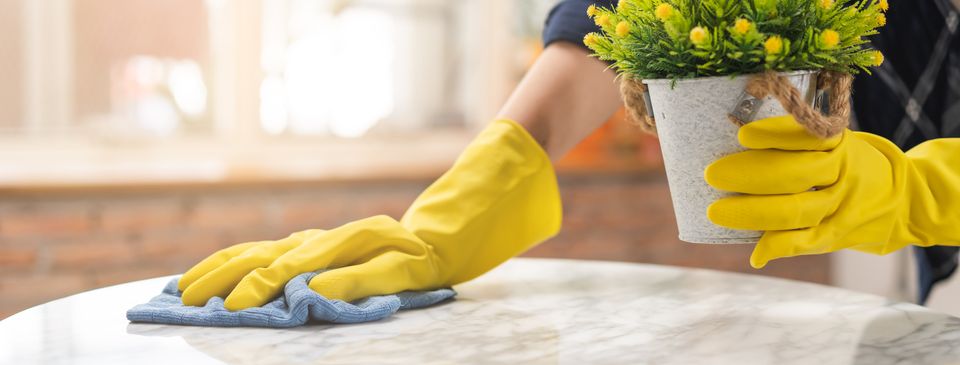 Cleaning hygiene hand of maid waitress woman wearing 25133388 min