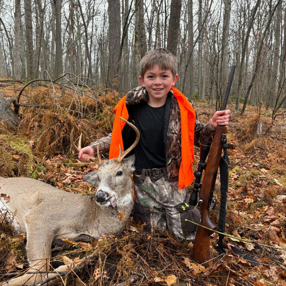 Eli Martenson shot a 6-pointer in Western Maryland.