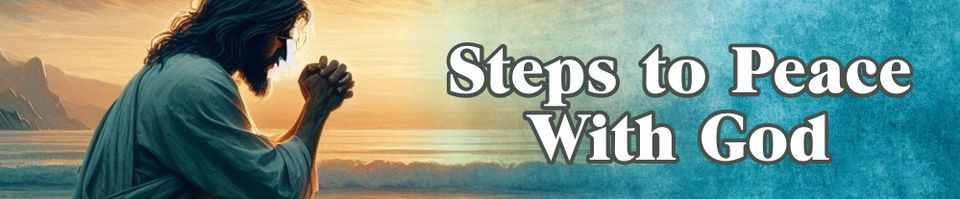 Steps to peace button