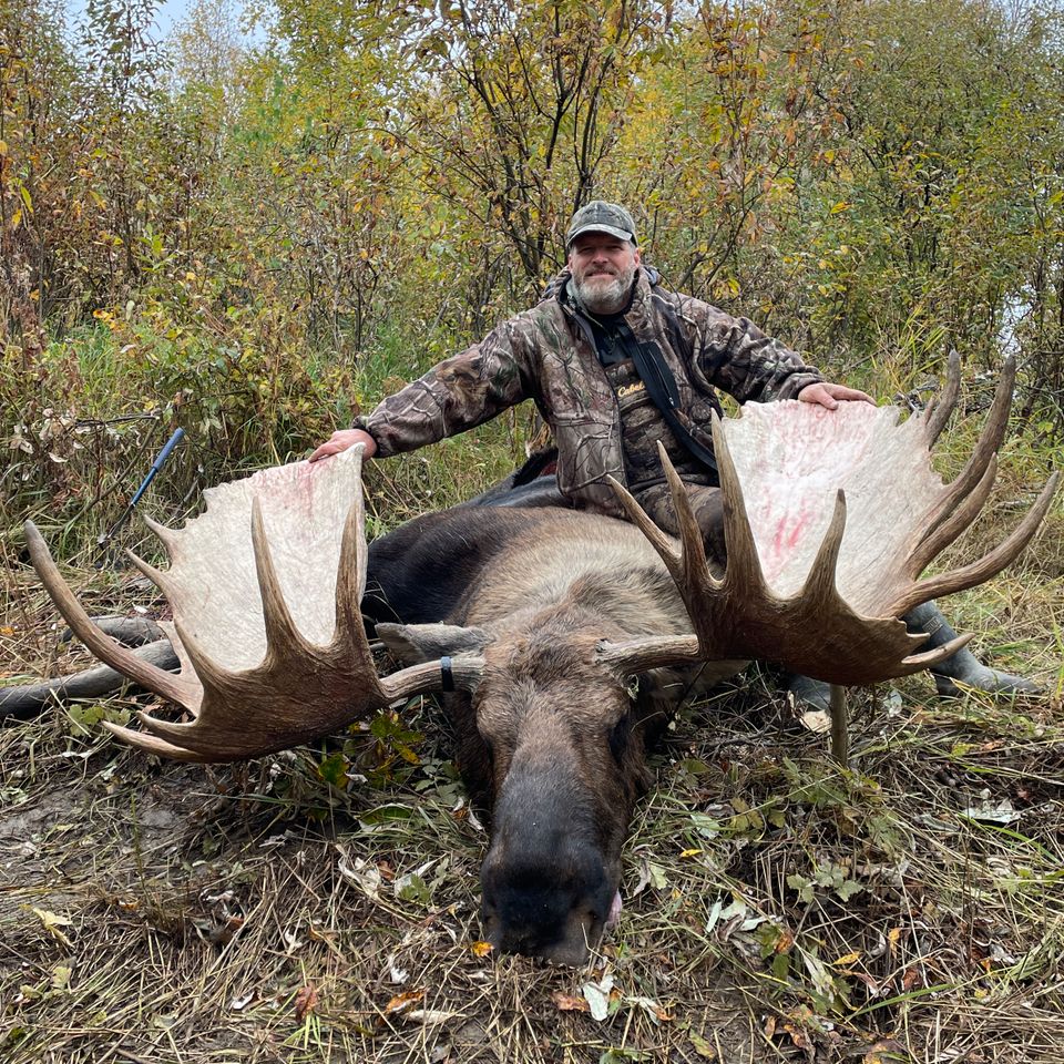Edward Hahn III harvested this 67” Yukon Moose on  9/9/2024. 