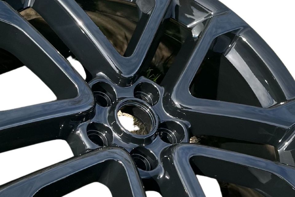 Hoffman powder coating llc   black rims