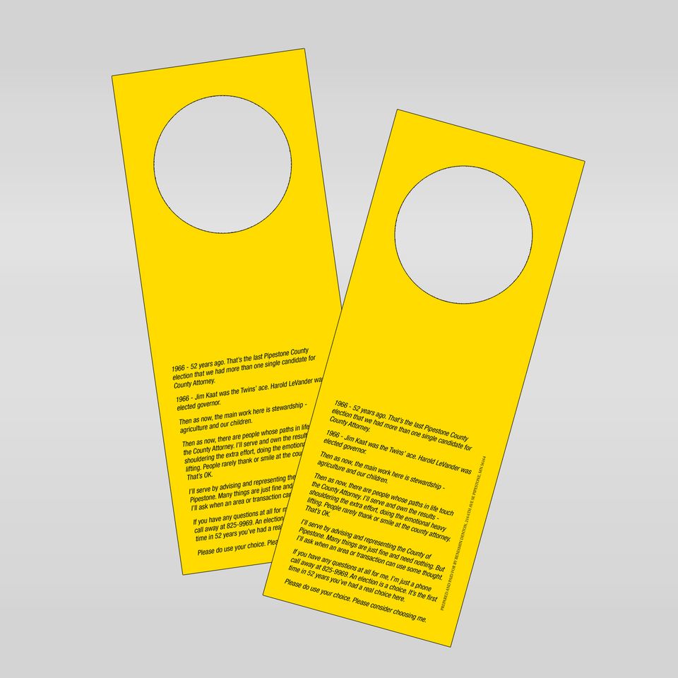 Ben denton door hanger