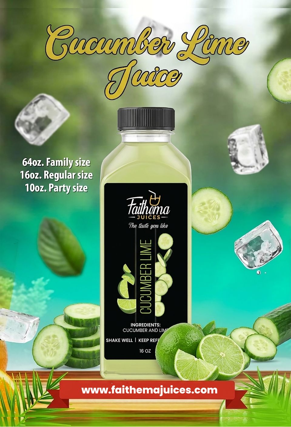 Cucumber lime flyer
