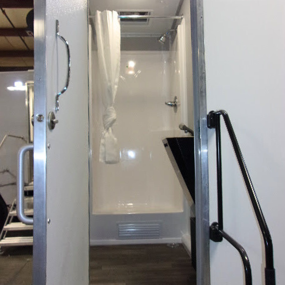 Shower Trailer Interior
