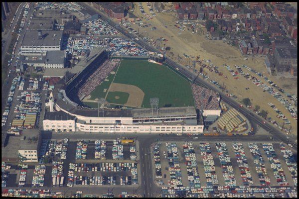 1962 crosley field opening day original
