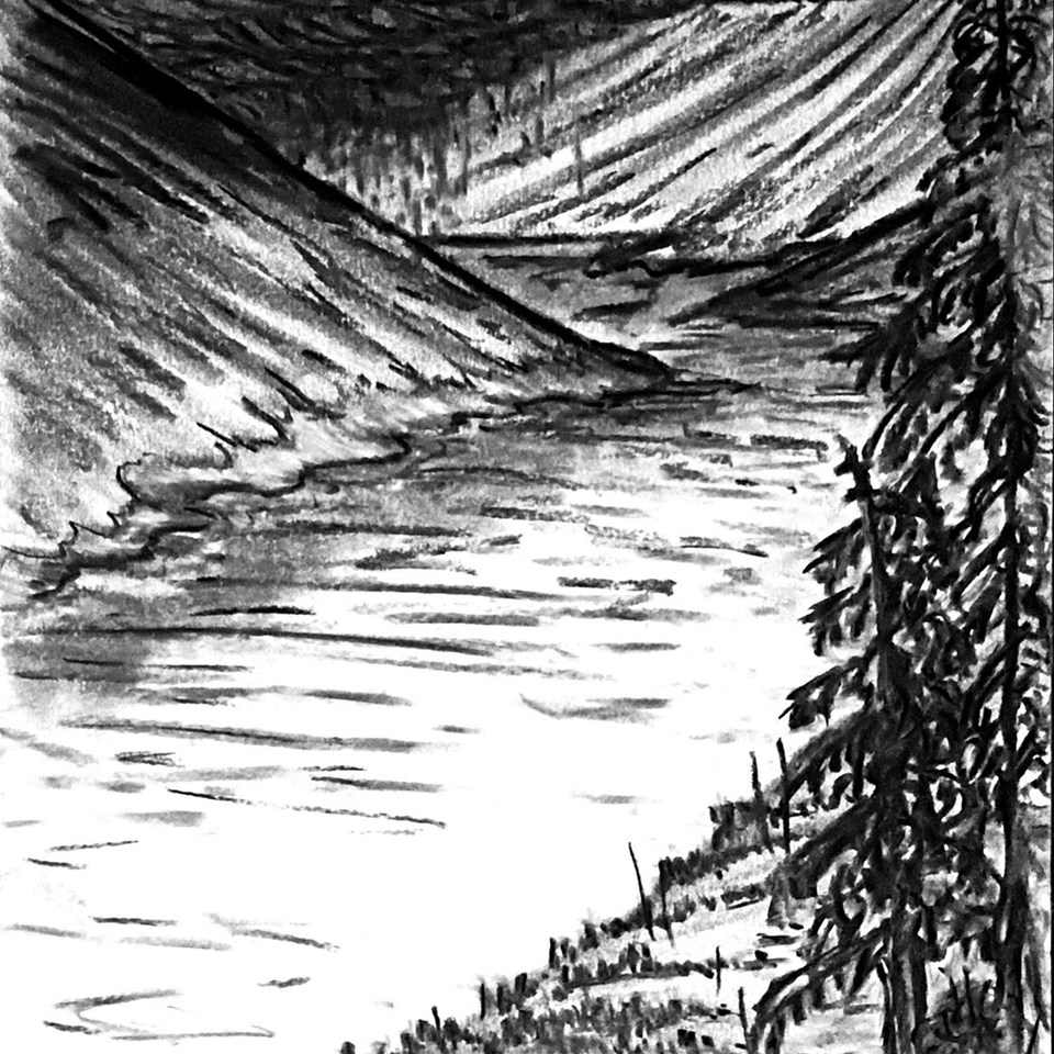 Rain through the hills 2