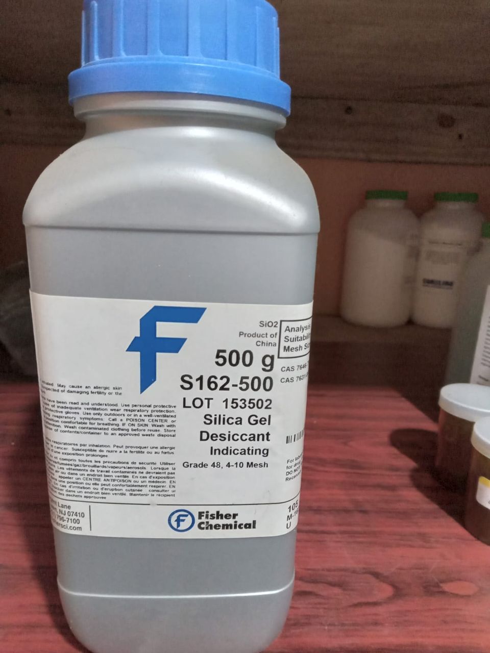Silica gel desiccant 500g
