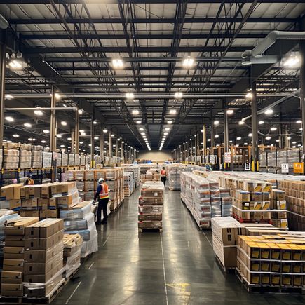 Stockcake industrial warehouse interior 1755040523