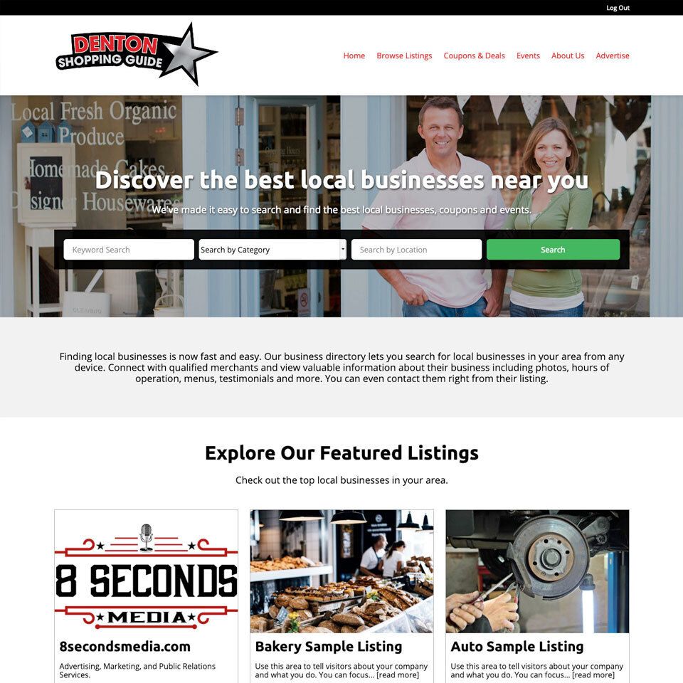 Denton business directory