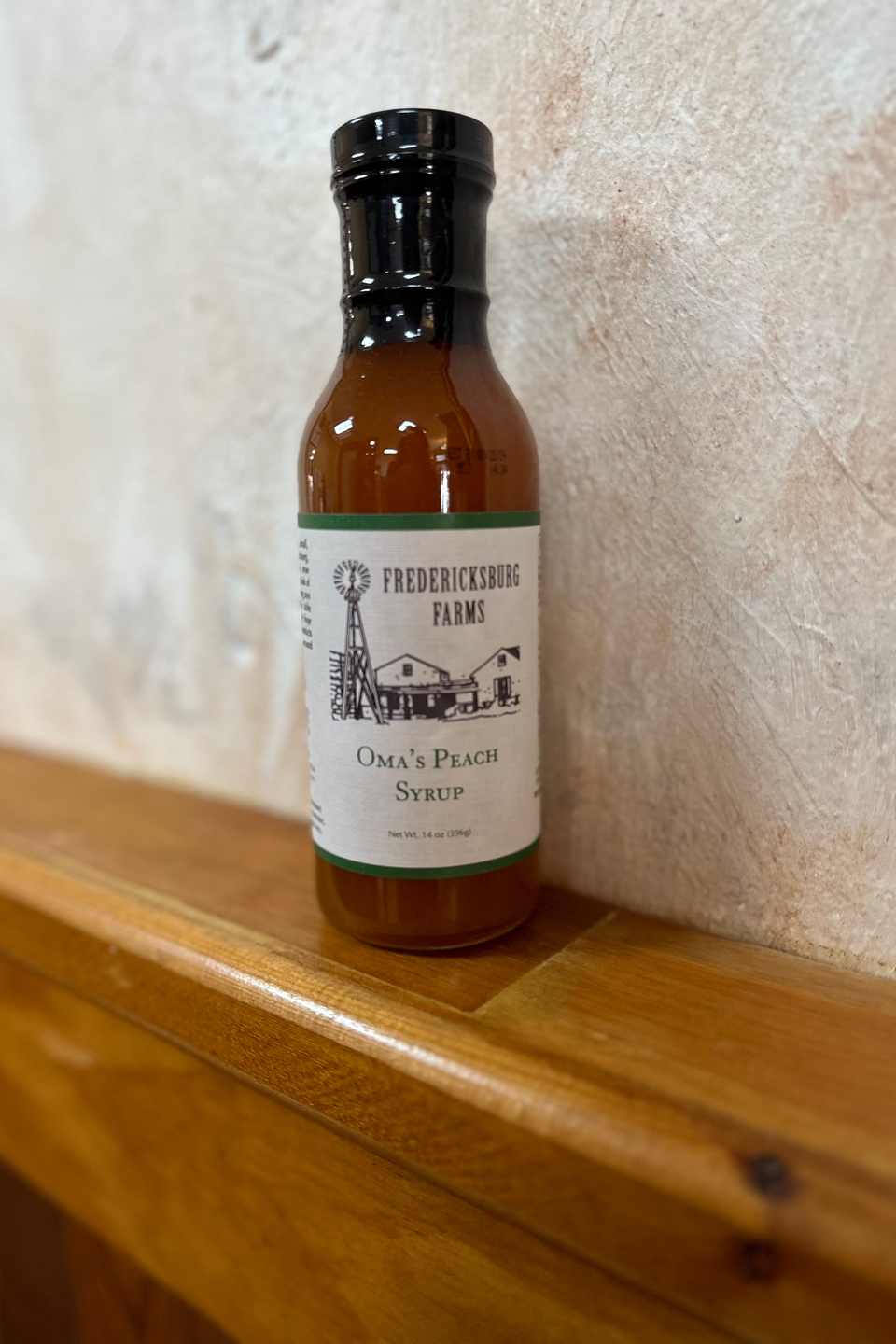 Oma's peach syrup