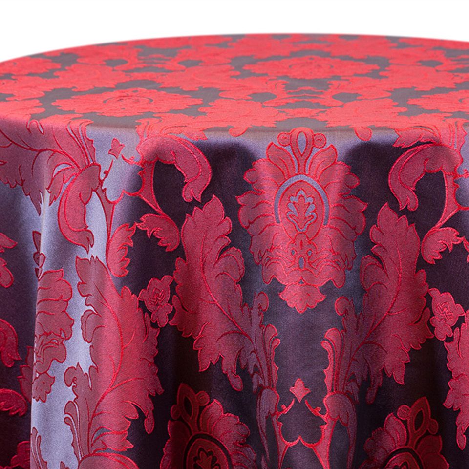 Alex damask   red mulberry ak117