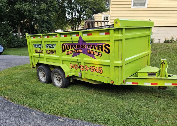 Dumpstar Dump Trailer Rentals roll off unit