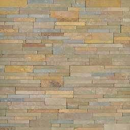 Sedona vanilla rockmount stacked stone panels