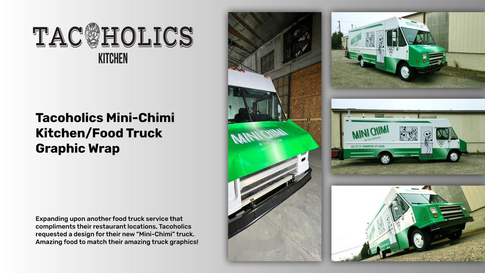 Mini chimi truck wrap portfolio