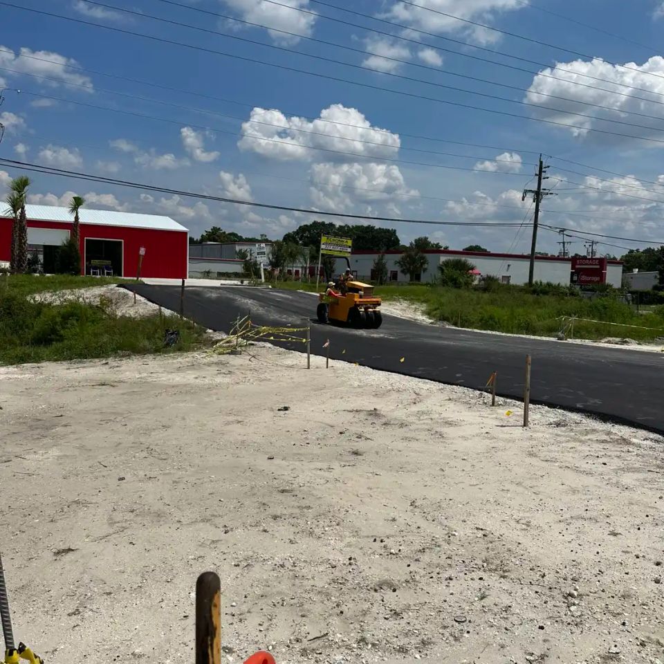 Palm bay asphalt striping 170