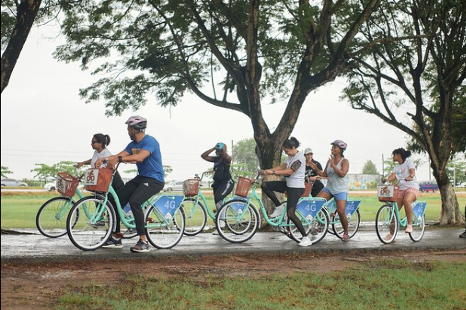Bicycle guided tour