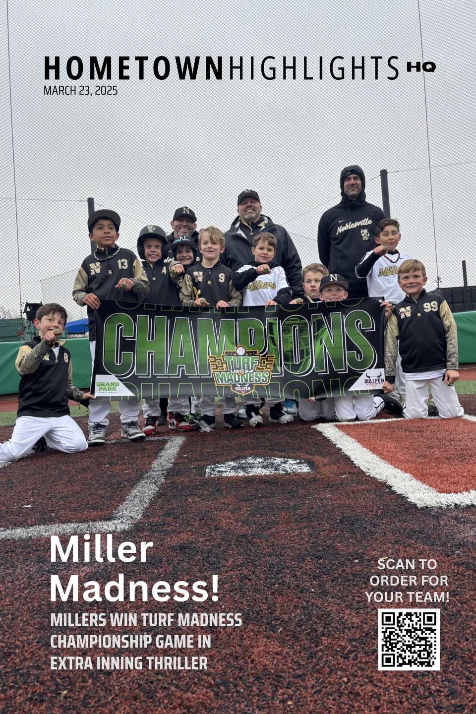 Hometown Highlights Souvenir Magazine Cover - Baseball