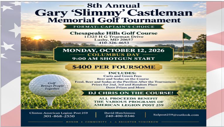 Castleman memorial golf tournament