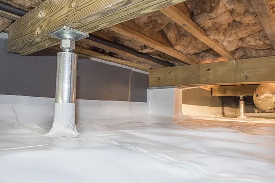 Specialized crawl space and attic insulation in guilford for commercial properties 668 by 465