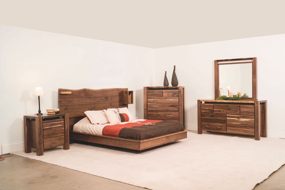 Deer live edge bedroom