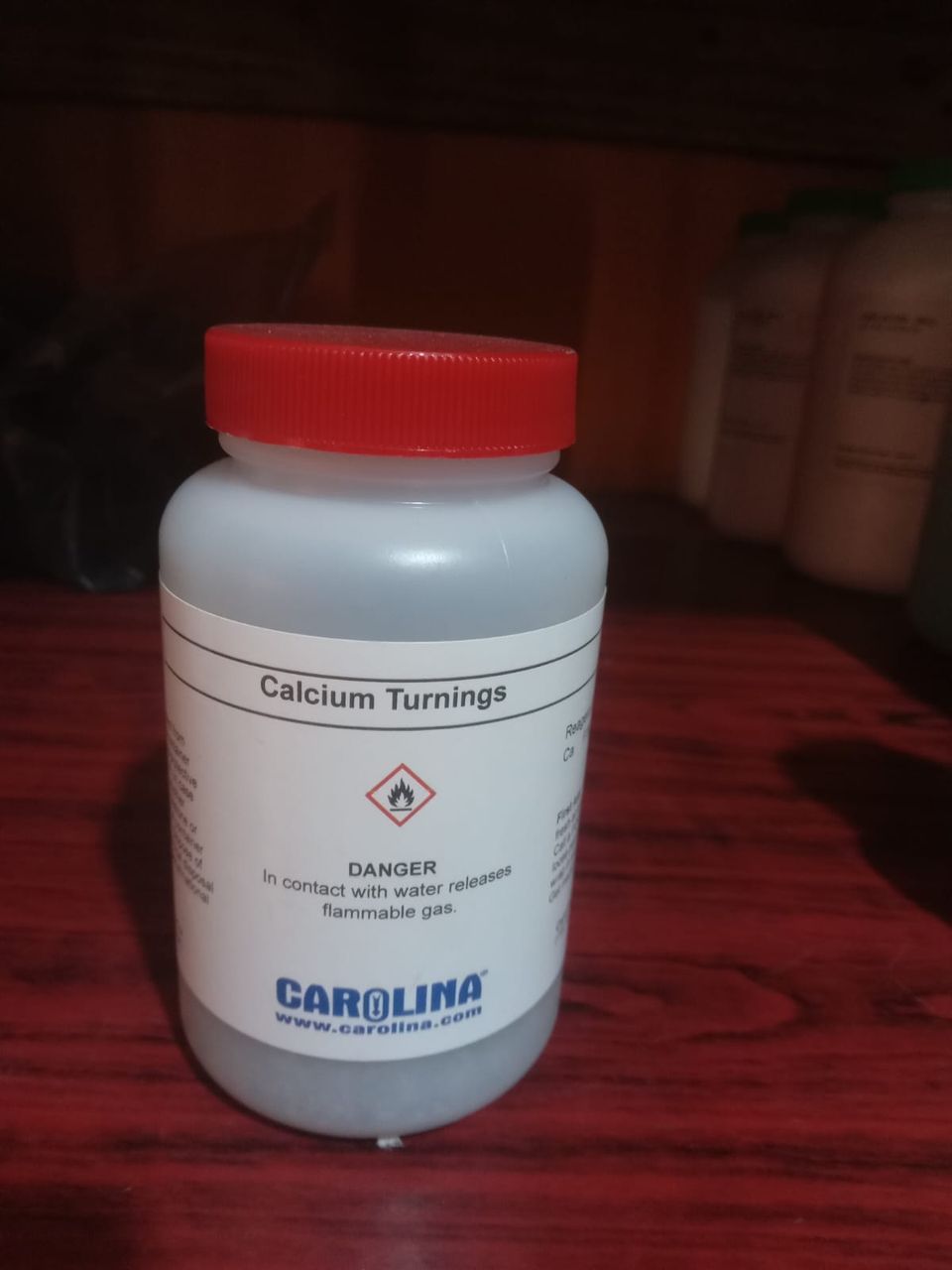 Calcium turnings
