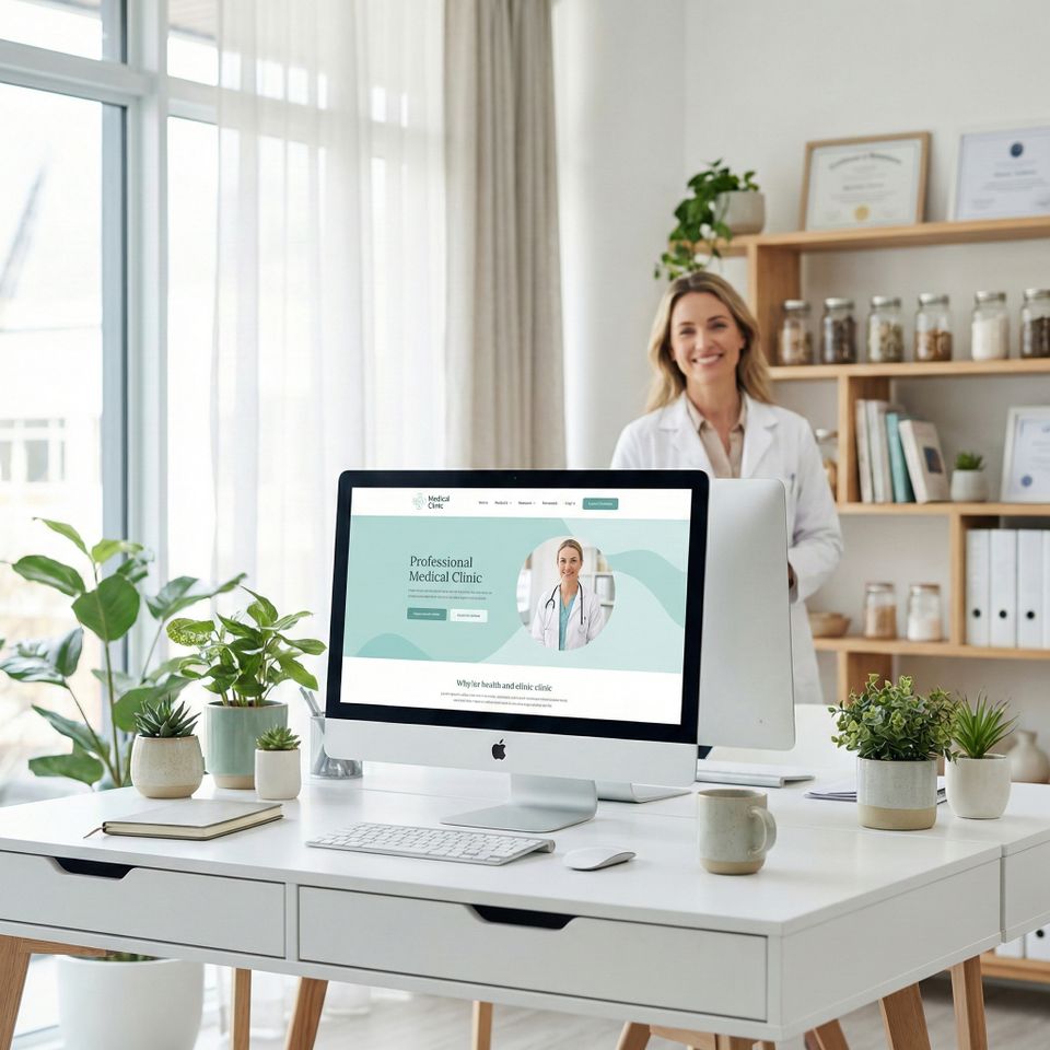 Bright health and wellness office