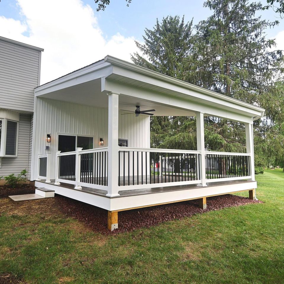 covered deck in Millburn, NJ