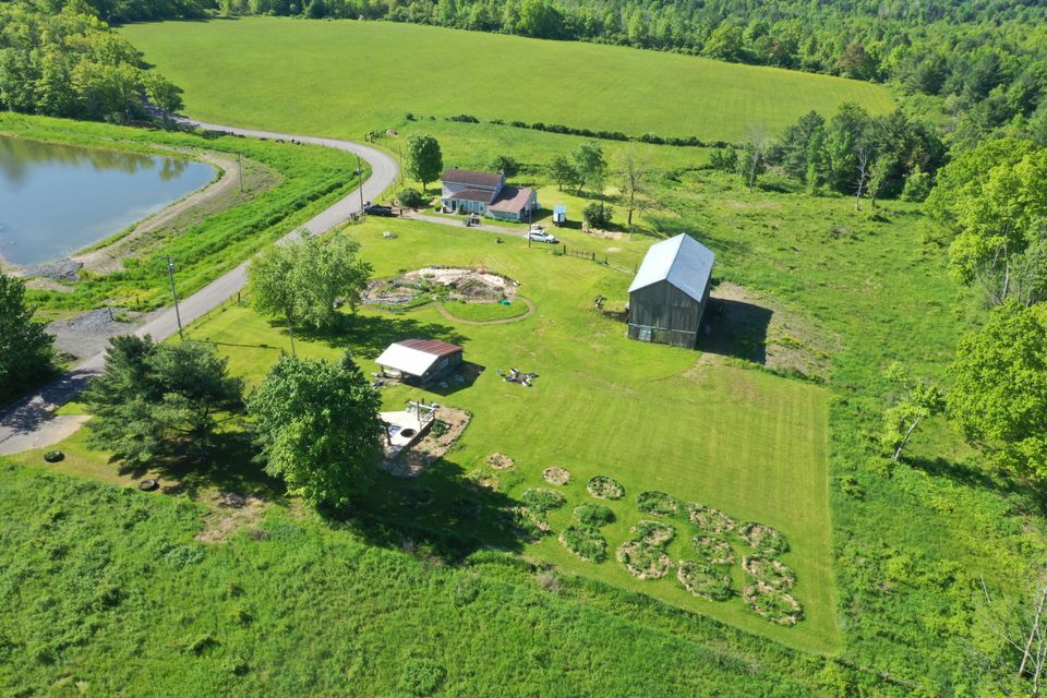 2025 arial drone looking south homestead