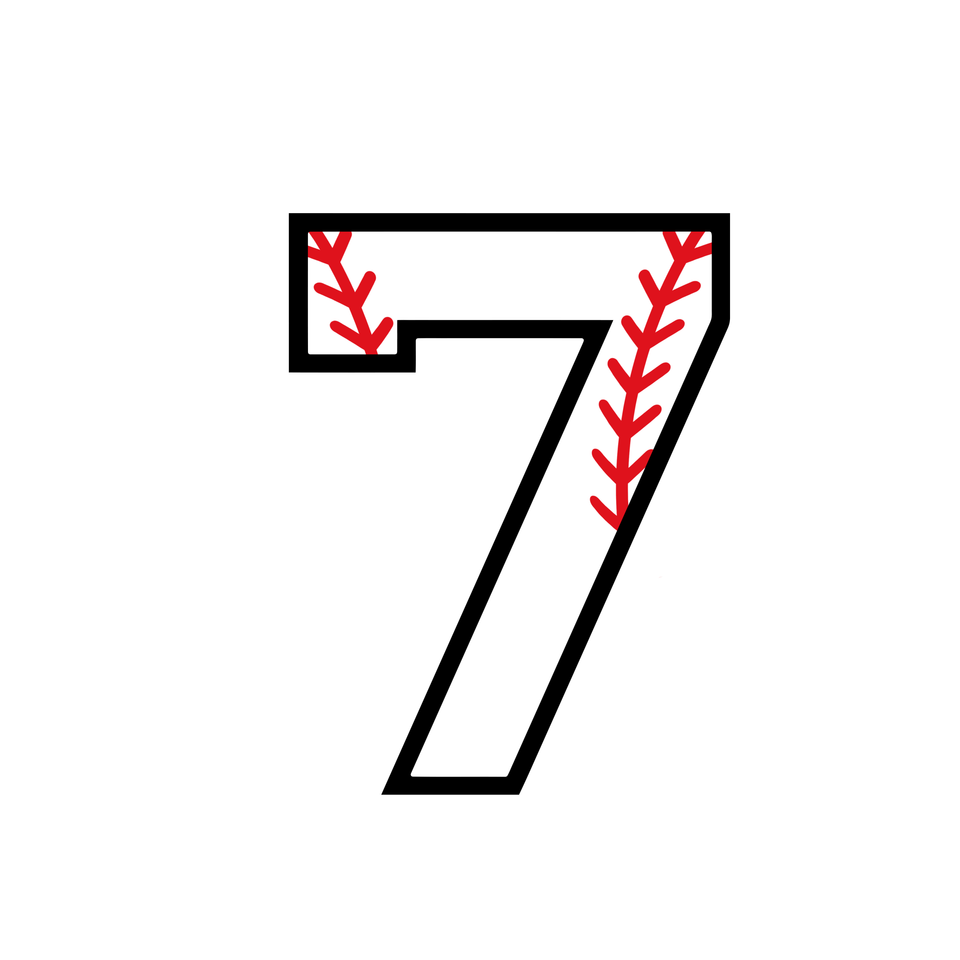 Sports   baseball number 12