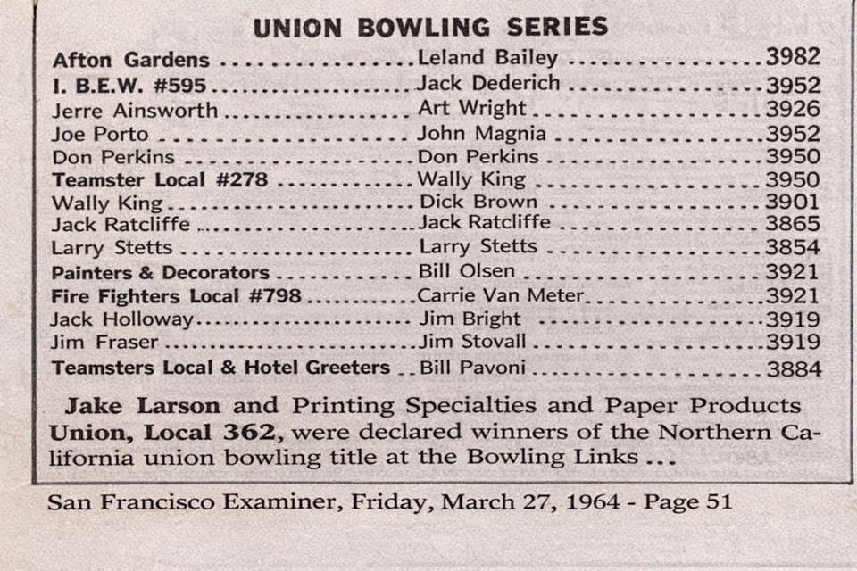 Union papa jake was in