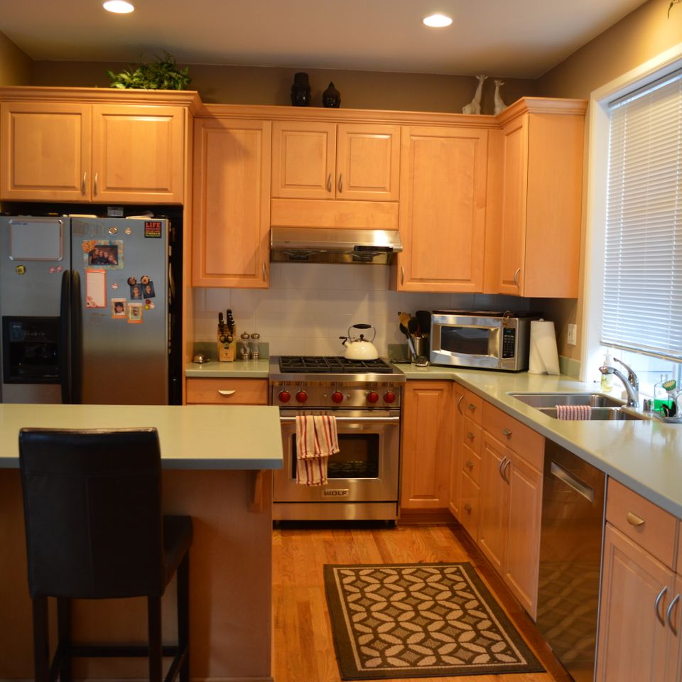 Kitchen before